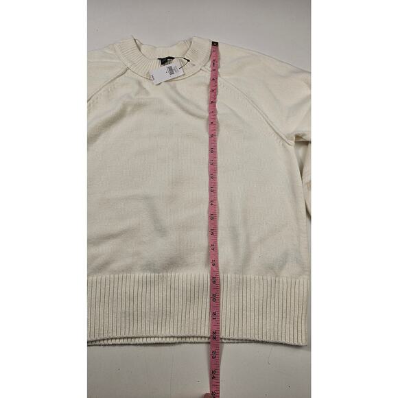 NWT banana republic slub wool blend sz S neutral winter warm oversized grandma - Picture 8 of 8